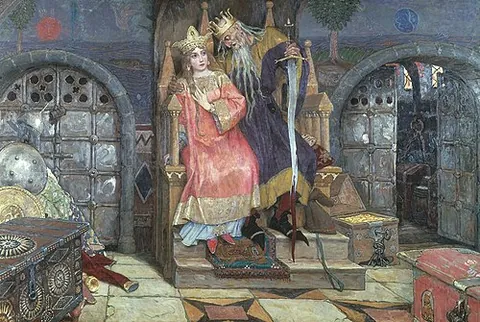 koschei: an archetypal male antagonist, described mainly as abducting the hero's wife, and sometimes...
