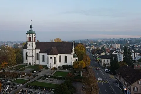 kreuzlingen: a town, municipality, and district in Thurgau canton, Switzerland; the town is on the Bodensee/Lake...