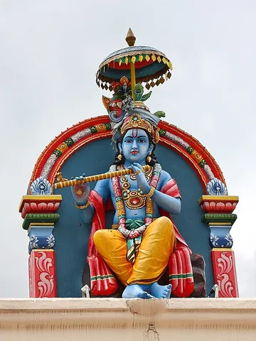 krishna: a deity worshiped across many traditions of Hinduism