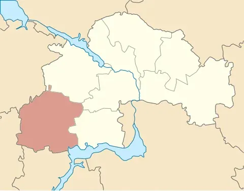 kryvyi rih: a city and raion of Dnipropetrovsk Oblast, Ukraine