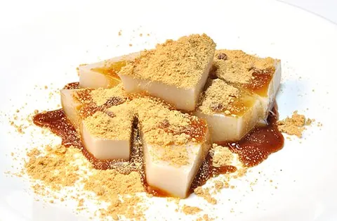kuromitsu: a Japanese sugar syrup, similar to molasses, but thinner and milder, typically made from unrefined...