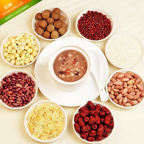 laba porridge: a kind of congee traditionally made with 8 variable vegetarian flavorings and consumed during the...