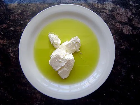 labneh: yogurt that has been strained to filter or remove the whey and thus has a consistency between that...