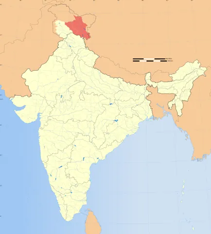 ladakh division: the former administrative region of Jammu and Kashmir, which has been converted into a union...
