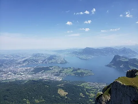 lake lucerne: a lake in central Switzerland, on which the city of Lucerne is situated