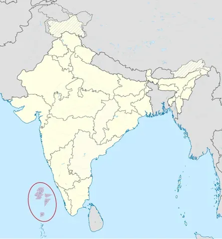 lakshadweep: an archipelago and union territory of India in the Arabian Sea. Capital: Kavaratti