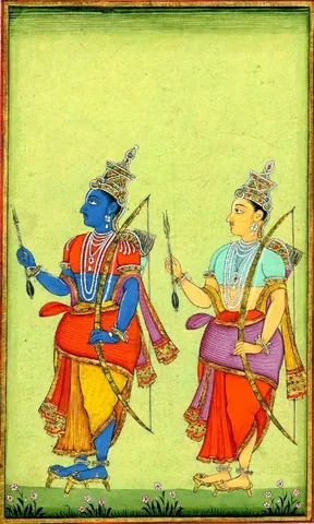 lakshmana: the younger brother of Rāma, an avatar of Shesha