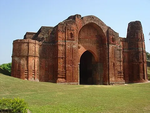 lakshmanavati: gaur, an ancient Bengali city presently divided between Bangladesh and India, after falling to the...