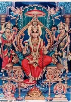 lalita: a Hindu goddess