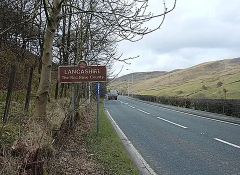 lancashire: a maritime county in the north-west of England bordered by the Irish Sea, Cumbria, Greater...