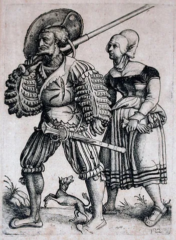 lansquenet: any of a class of German mercenaries of the 15th and 16th centuries, most of whom were pikemen and...