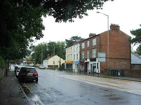 larkfield: a village in East Malling and Larkfield parish, Tonbridge and Malling district, Kent, England (OS...