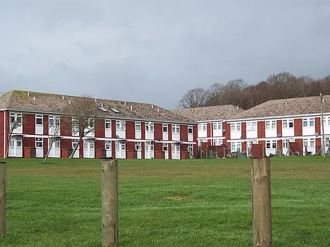 larkhill: a garrison town in Durrington parish, Wiltshire, England (OS grid ref SU1244)