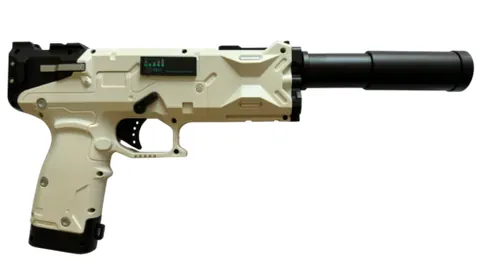 laser gun: a ray gun