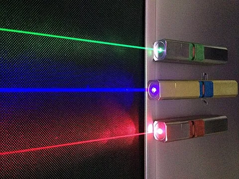 laser: a device that produces a monochromatic, coherent beam of light