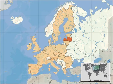 latvia: a country in northeastern Europe. Official name: Republic of Latvia. Capital: Riga