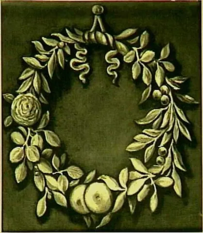 laurel wreath: a wreath, traditionally made of laurel, worn on the head as a symbol of victory