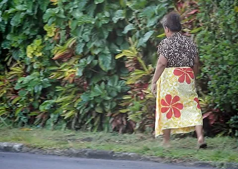 lavalava: an everyday item of clothing traditionally worn by Polynesians and other Oceanic peoples,...