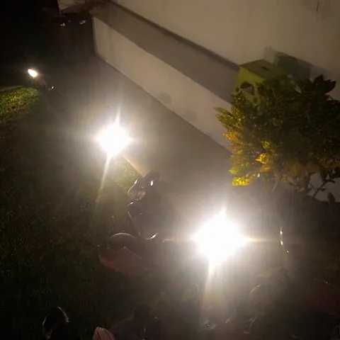 lens flare: a stray patch of brightness in a photographic image resulting from aberrant refractions or...