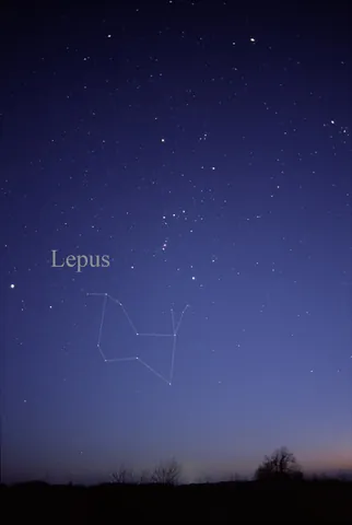lepus: a winter constellation of the northern sky, said to resemble a rabbit. It lies south of the...