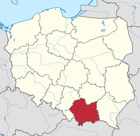 lesser poland voivodeship: a voivodeship in southern Poland