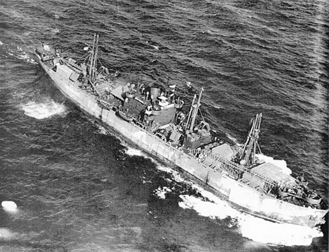 liberty ship: a simple, cheap cargo ship built in the United States during World War II