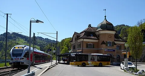 lichtensteig: a municipality in Toggenburg, St. Gallen canton, Switzerland