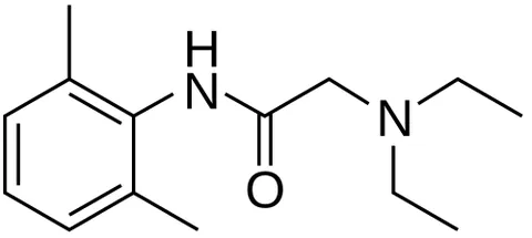lidocaine: a crystalline compound, C₁₄H₂₂N₂O, that is used in the form of its hydrochloride as a local...