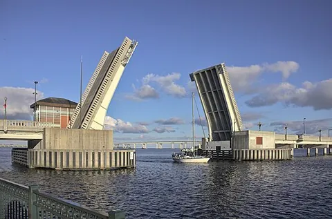 lifting span: a span of a bridge that can be raised to allow boats and ships through; these can have different...