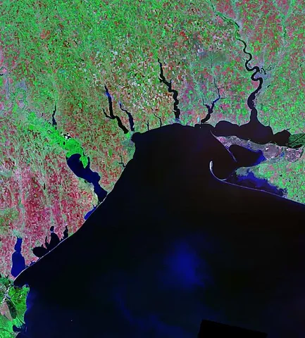 liman: a wide estuary formed as a lagoon at the mouth of one or more rivers, where flow is constrained by...