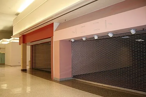 liminal space: a depiction of an empty or abandoned place, often made to appear unsettling, surreal, or nostalgic