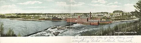 lisbon falls: a census-designated place in the town of Lisbon, Androscoggin County, Maine, United States