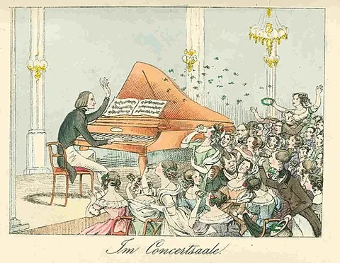 lisztomania: a feverish enthusiasm for the music of Franz Liszt