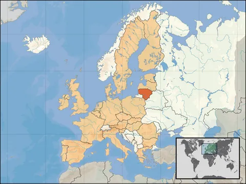 lithuania: a country in northeastern Europe. Official name: Republic of Lithuania. Capital: Vilnius
