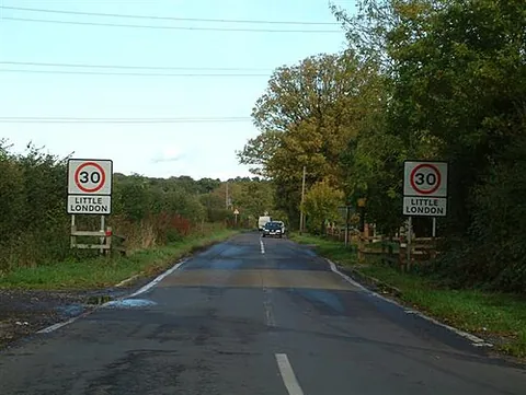 little london: a hamlet in Oakley parish, Aylesbury Vale district, Buckinghamshire (OS grid ref SP6412)