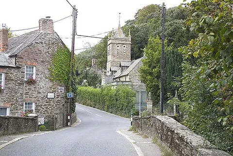 little petherick: a small village in St Issey parish, south of Padstow, Cornwall, England (OS grid ref SW9172)
