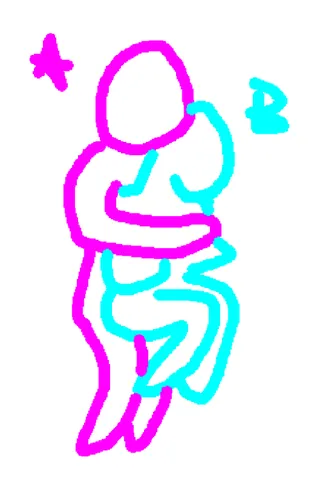 little spoon: the person whose back is touching the other person's front when spooning