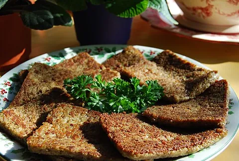 livermush: a food, common in the Southern US, produced from pig liver and cornmeal and sometimes spices,...
