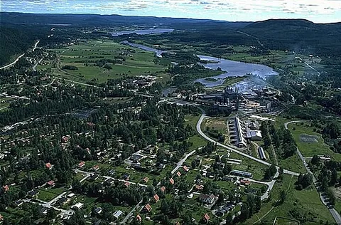 ljungaverk: a village in Ånge municipality, Västernorrland county, Sweden