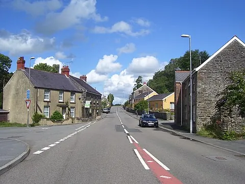 llanddowror: a village and community in Carmarthenshire, Wales (OS grid ref SN2514)