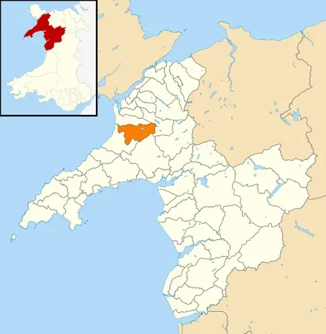 llanllyfni: a village in Llanllyfni community, Gwynedd, Wales, the United Kingdom (OS grid ref SH4751)