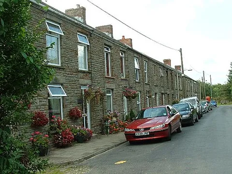 lletty brongu: a hamlet in Llangynwyd Middle community, Bridgend borough county borough, Wales (OS grid ref SS8888)