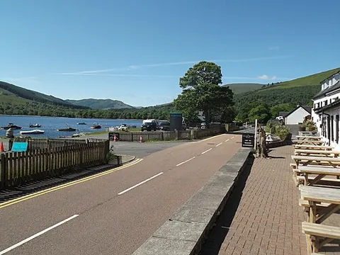 lochearnhead: a village in Stirling council area, Scotland, at the head of Loch Earn (OS grid ref NN5923)
