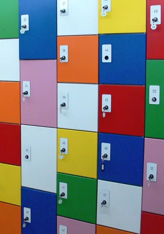 locker: a type of storage compartment with a lock, usually used to store personal possessions for public...