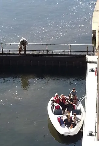lockmaster: someone who is in charge of a lock on a waterway
