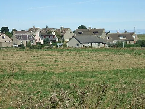 lonmay: a small village in Buchan, Aberdeenshire council area, Scotland (OS grid ref NK0158)