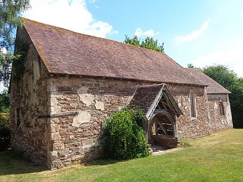 lower sapey: a civil parish and small village in Malvern Hills district, Worcestershire, England (OS grid ref...