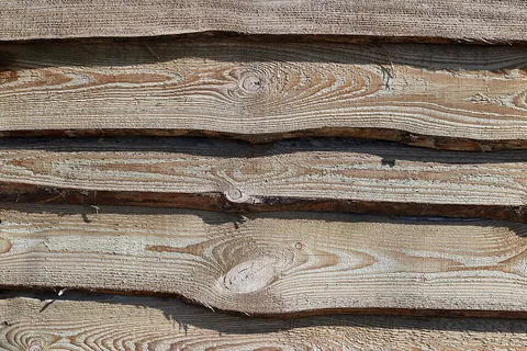 lumber: wood sawn into planks or otherwise prepared for sale or use, especially as a building material