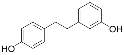 lunularin: a dihydrostilbenoid found in many species of liverworts, as well as common celery, as well as the...