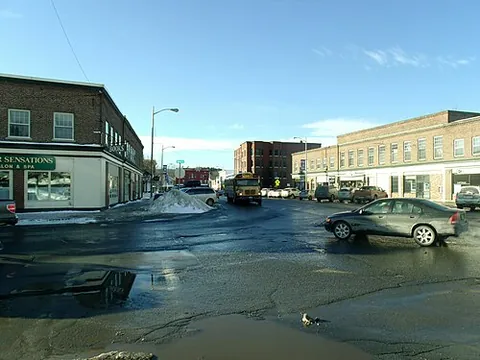 lyndonville: a village in the town of Yates, Orleans County, New York, United States